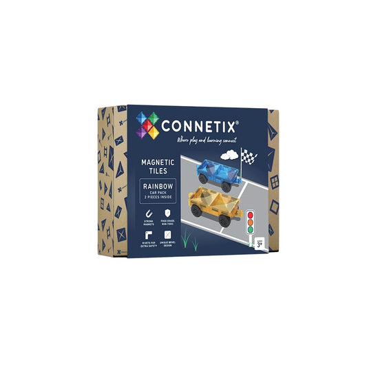 MAGNETBAUSTEINE RAINBOW CAR PACK - 2 TEILE