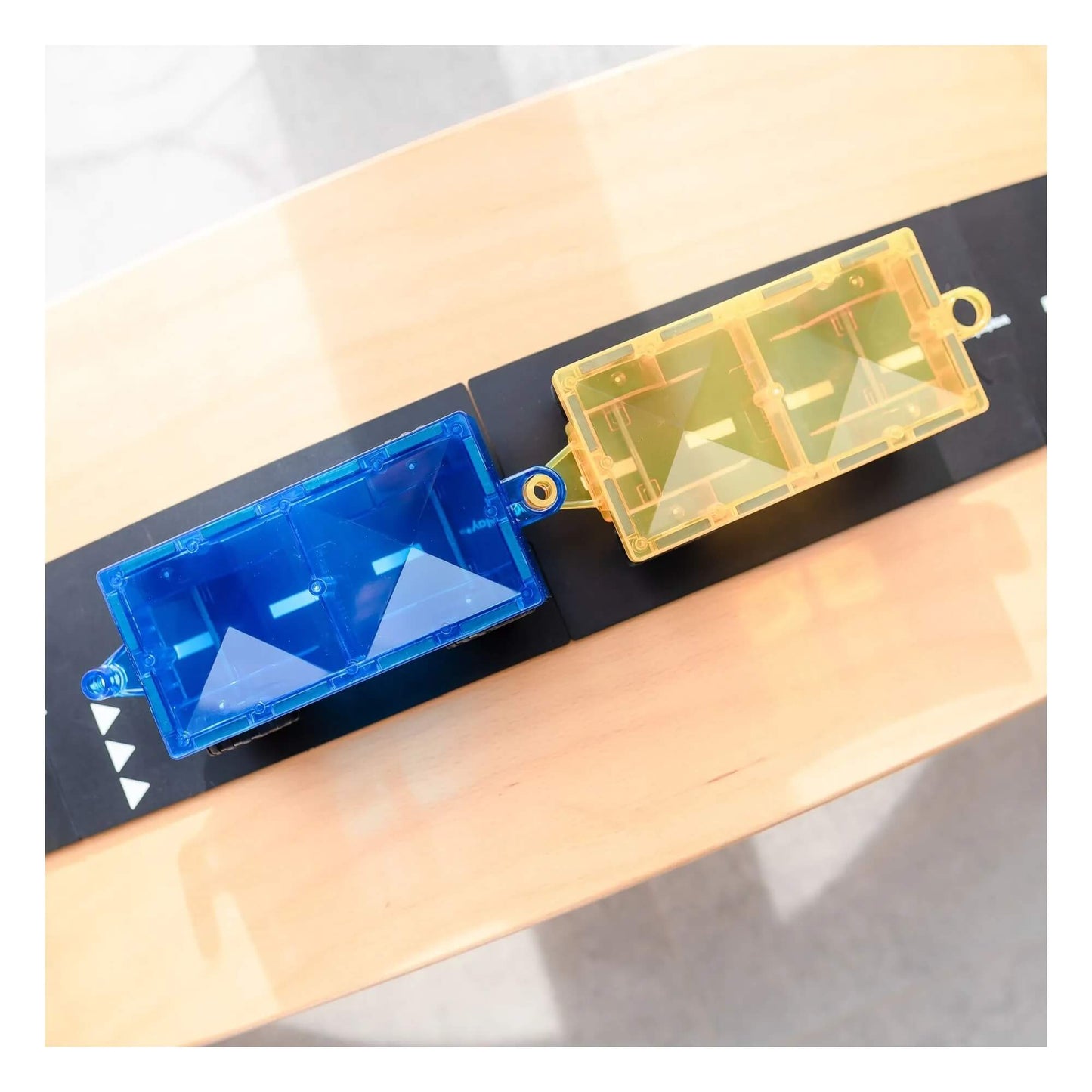 Connetix - Magnetbausteine Kugelbahn Rainbow Super Ball Run, 134 Teile