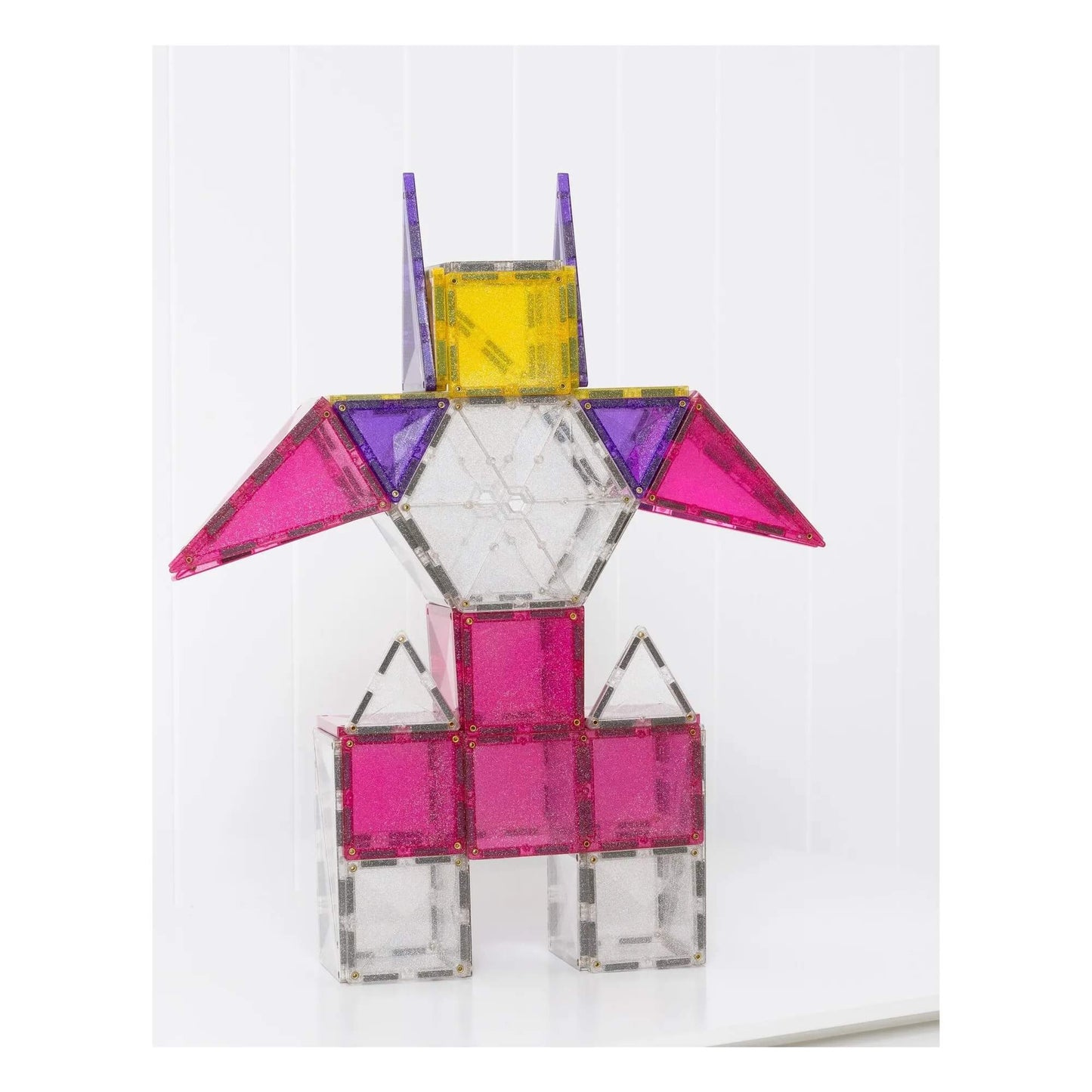 Connetix - Magnetbausteine "Glitter Unicorn", 56 Teile