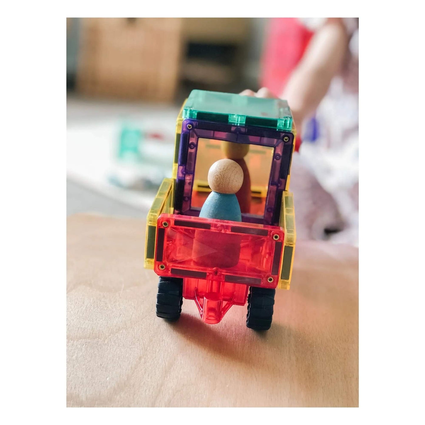 Connetix - Magnetbausteine "Rainbow Motion Pack", 24 Teile