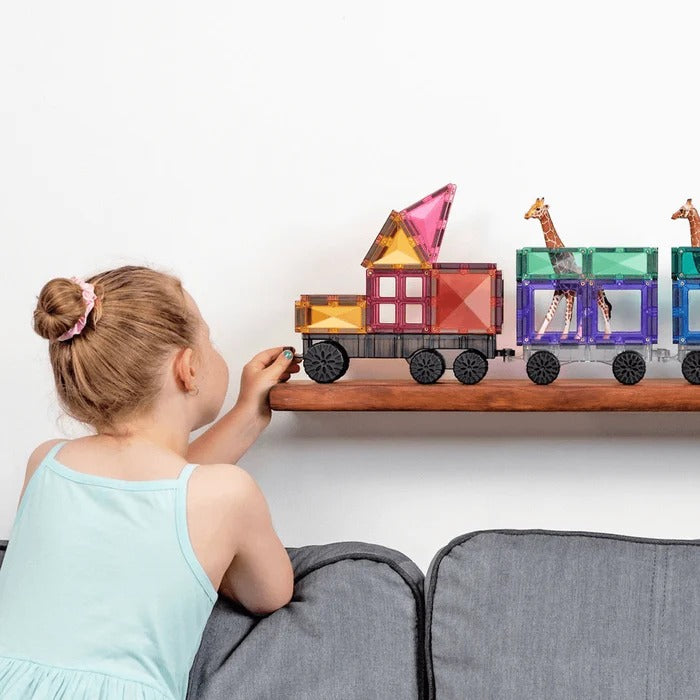 Connetix - Magnetbausteine "Pastel Transport Pack", 50 Teile