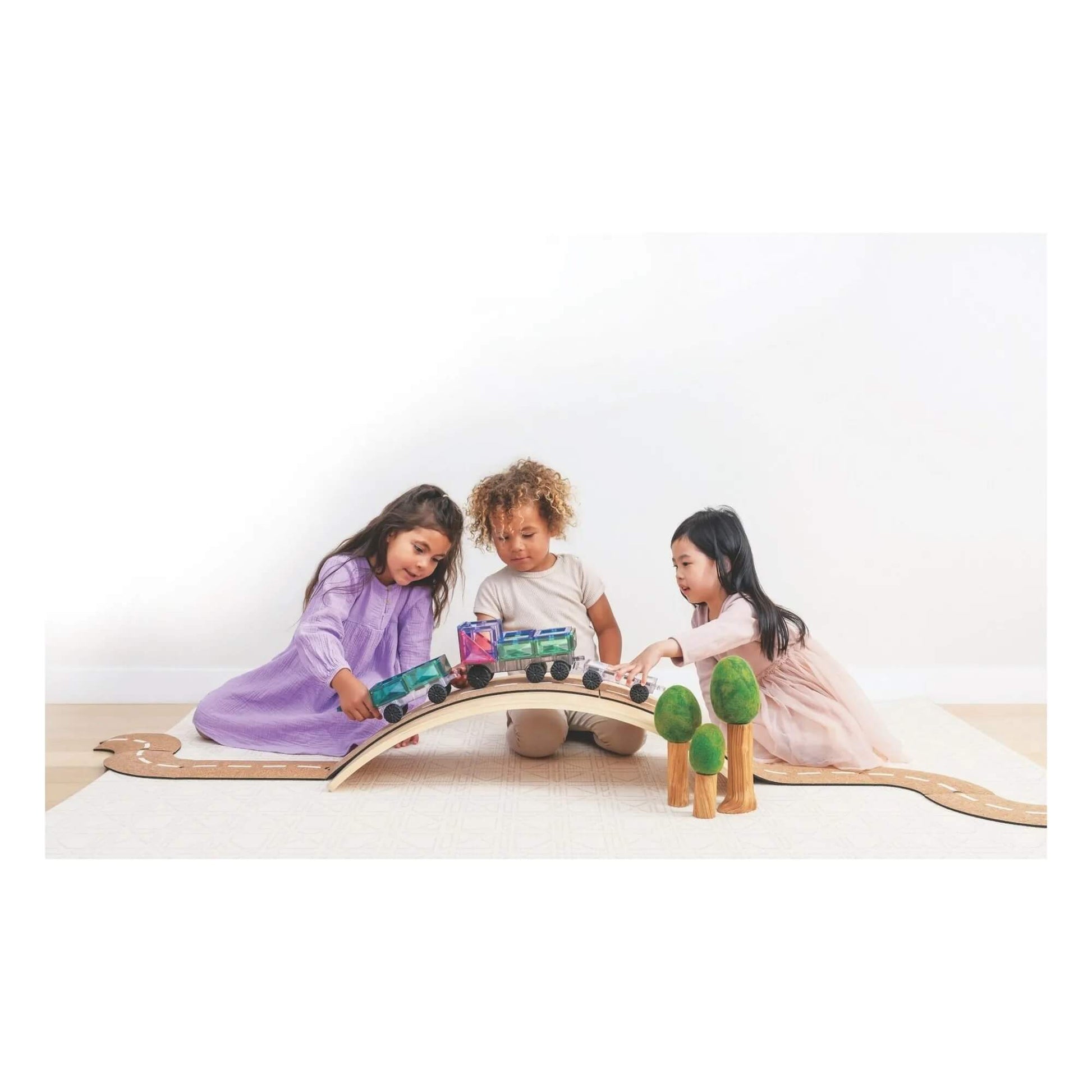 Connetix - Magnetbausteine "Pastel Transport Pack", 50 Teile