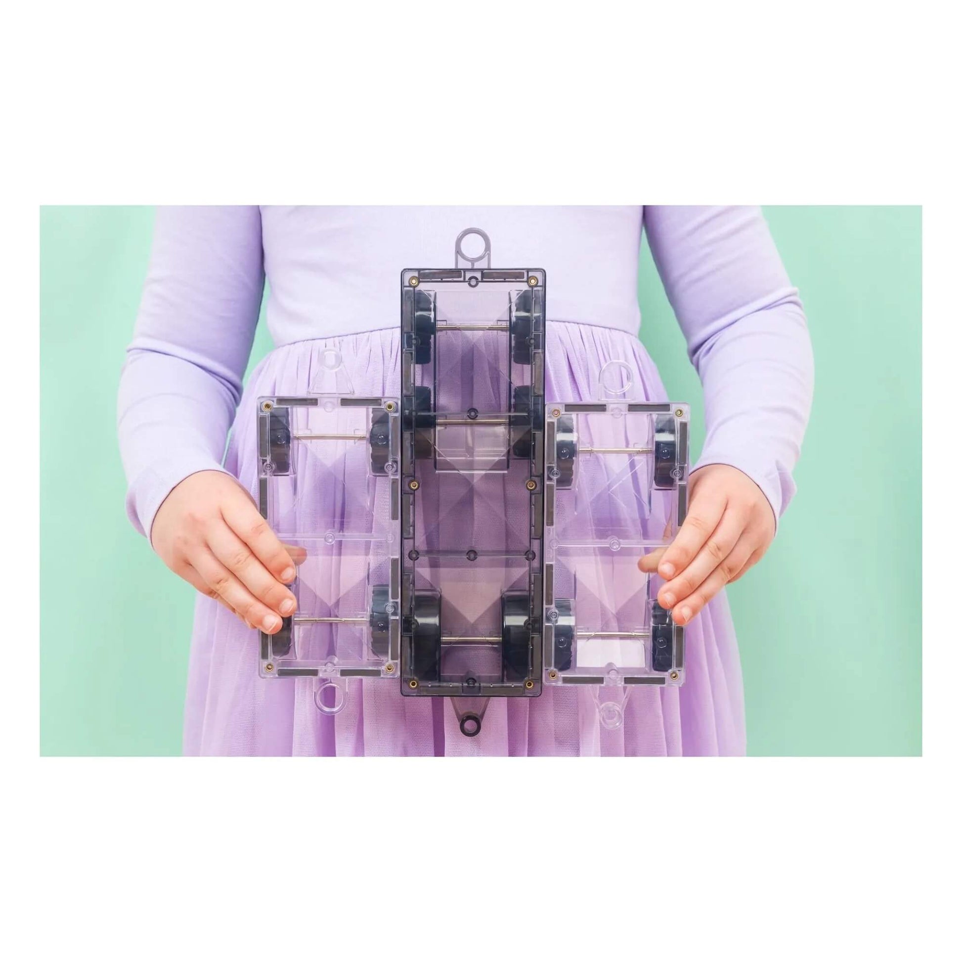 Connetix - Magnetbausteine "Pastel Transport Pack", 50 Teile