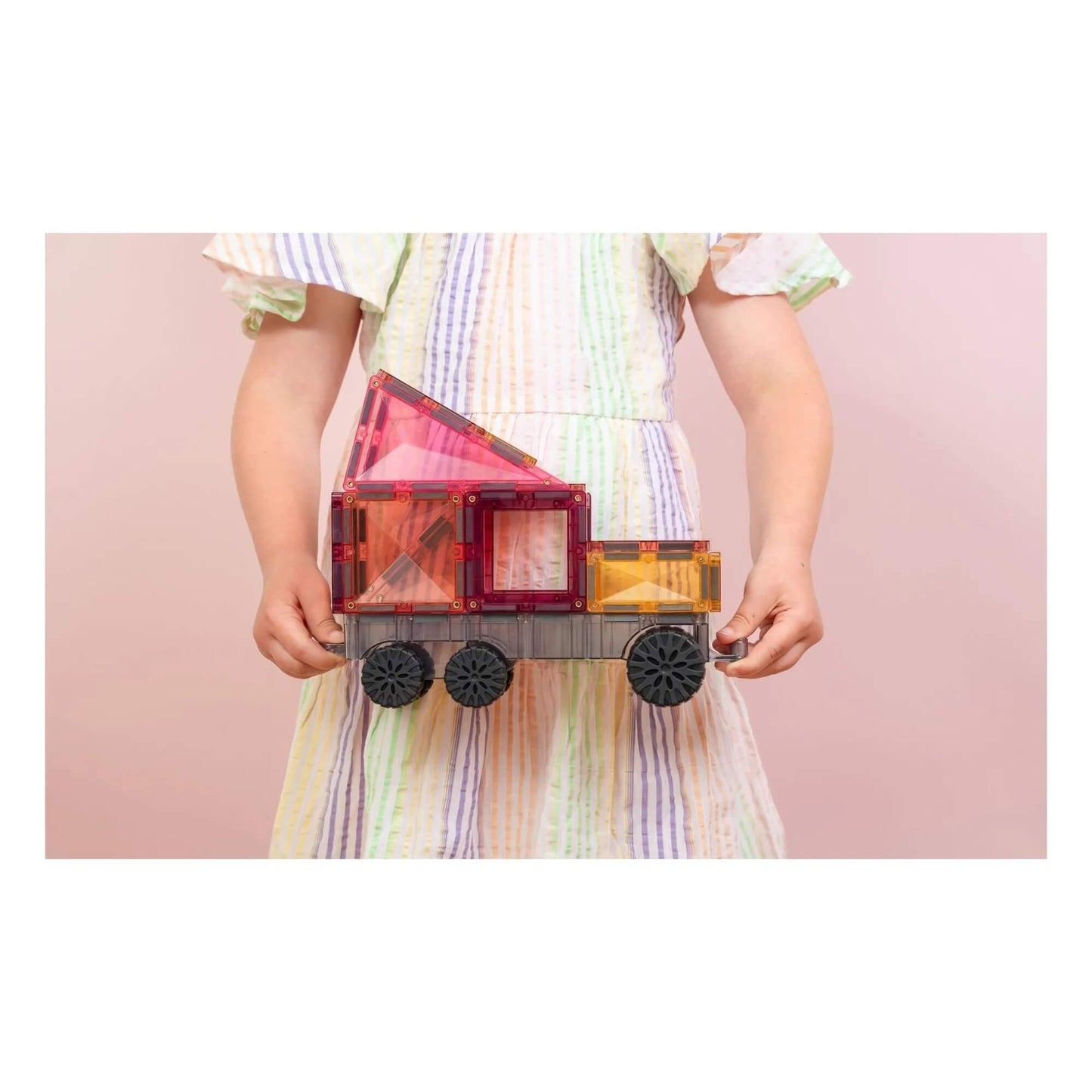 Connetix - Magnetbausteine "Pastel Transport Pack", 50 Teile