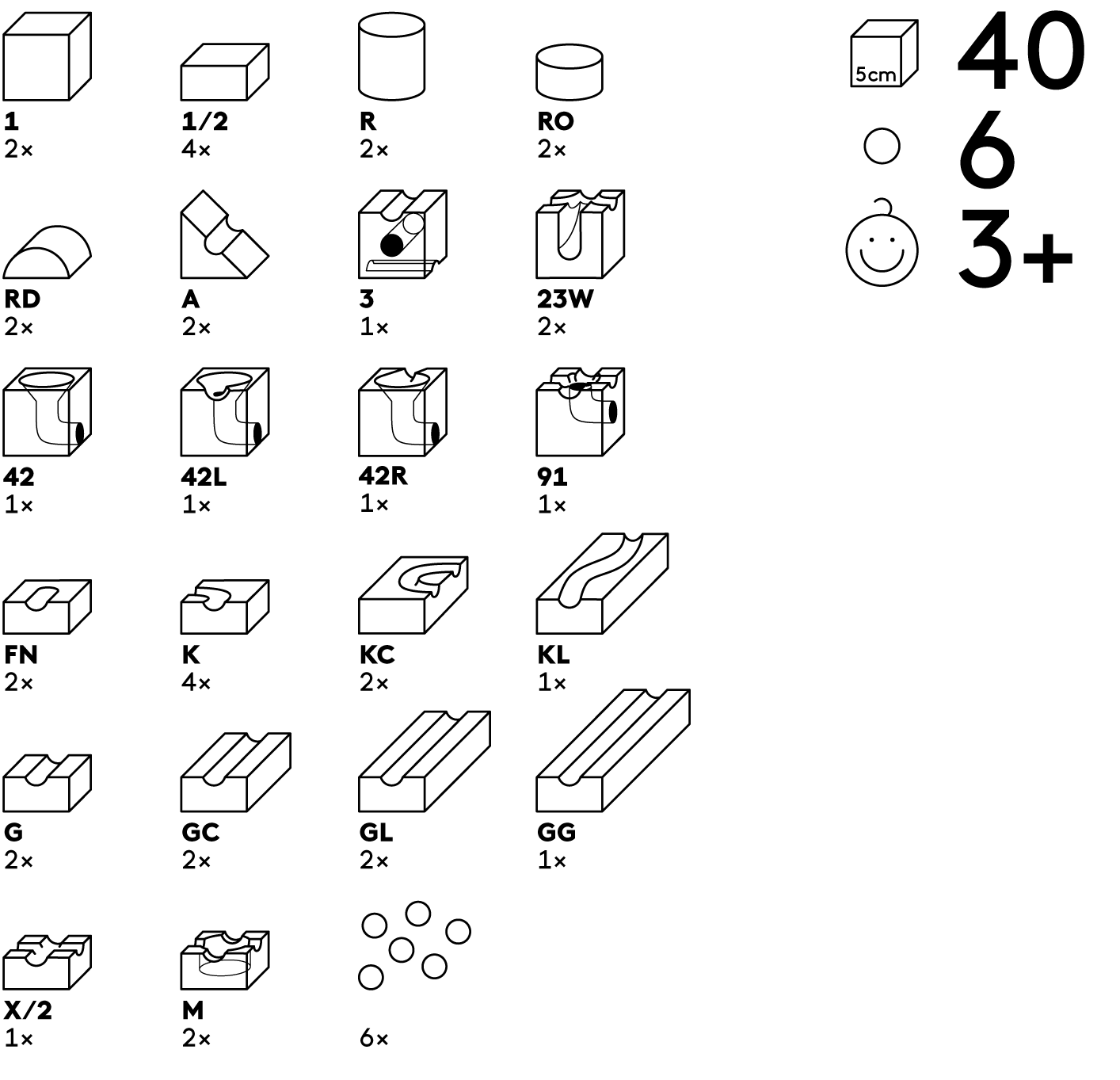 HOLZKUGELBAHN JUNIOR 40