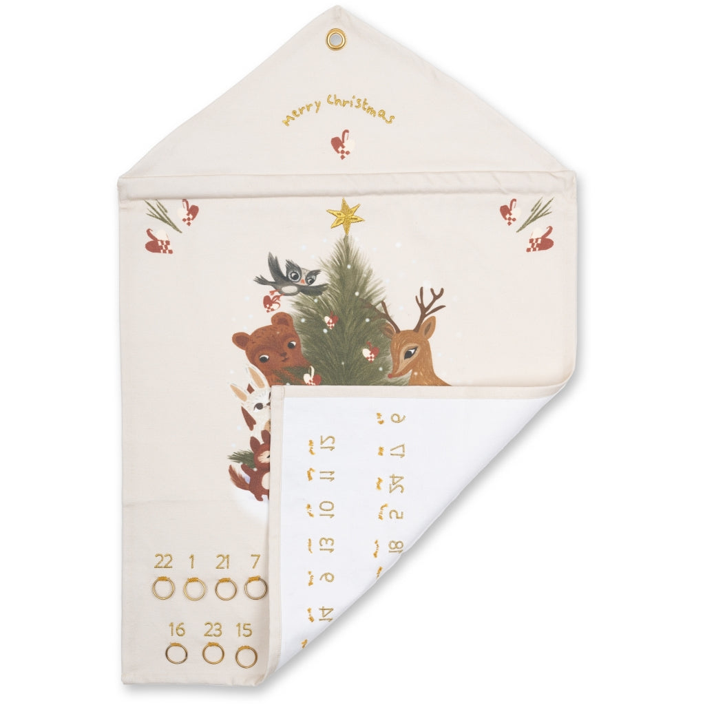 Fabelab – Adventskalender „Woodland Story“ für Kinder, Bio-Baumwolle