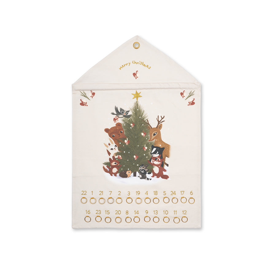 Fabelab – Adventskalender „Woodland Story“ für Kinder, Bio-Baumwolle
