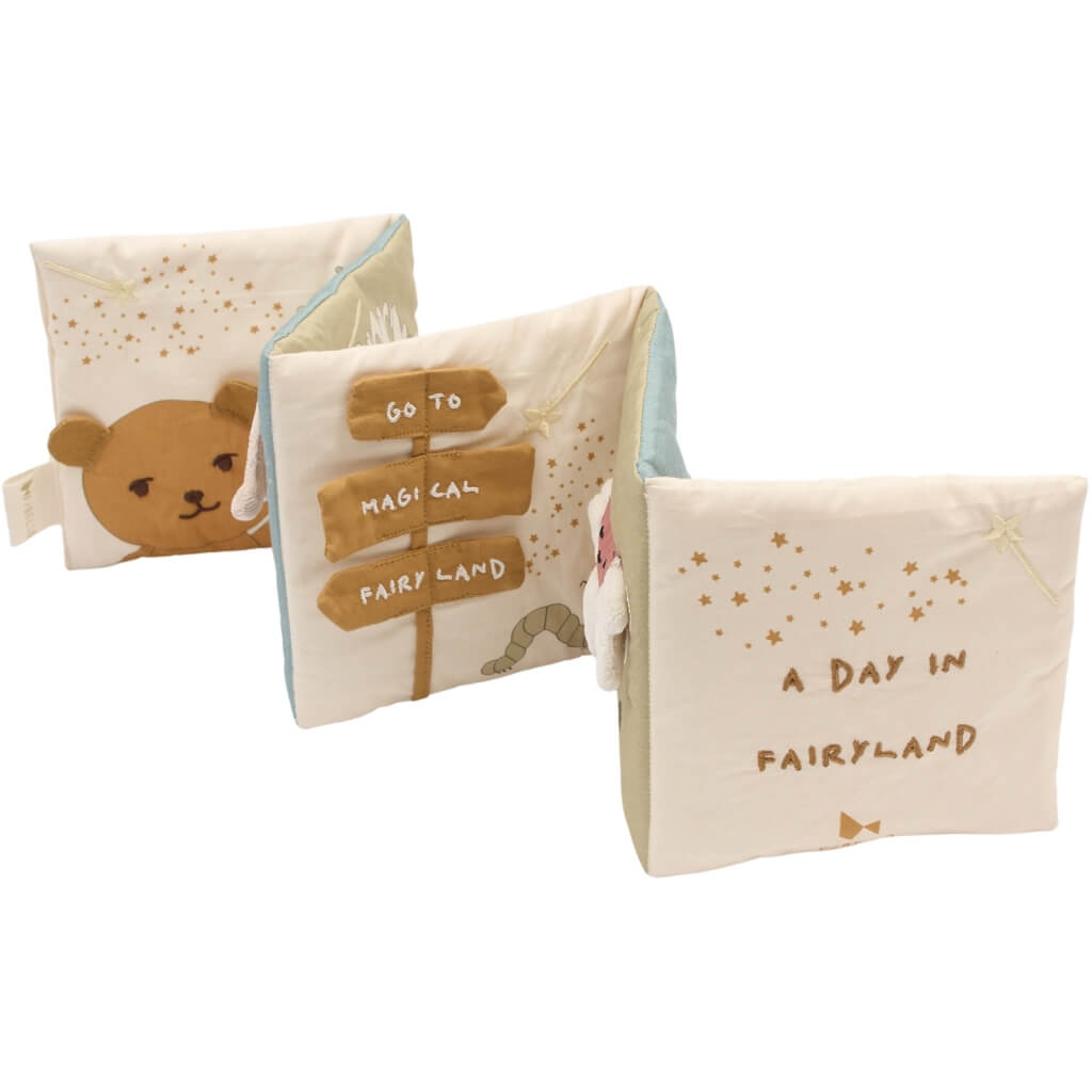 Fabelab - Stoffbuch "Fairyland" aus Bio-Baumwolle