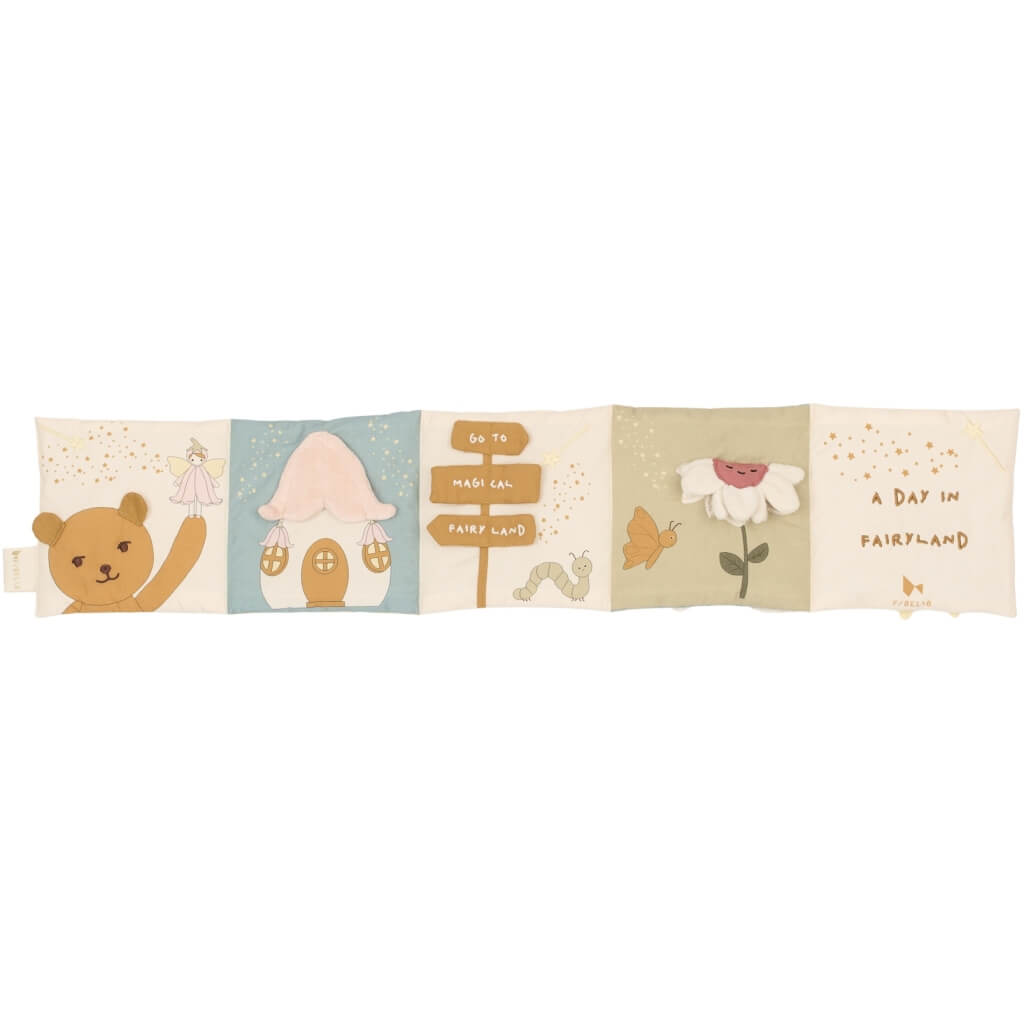 Fabelab - Stoffbuch "Fairyland" aus Bio-Baumwolle