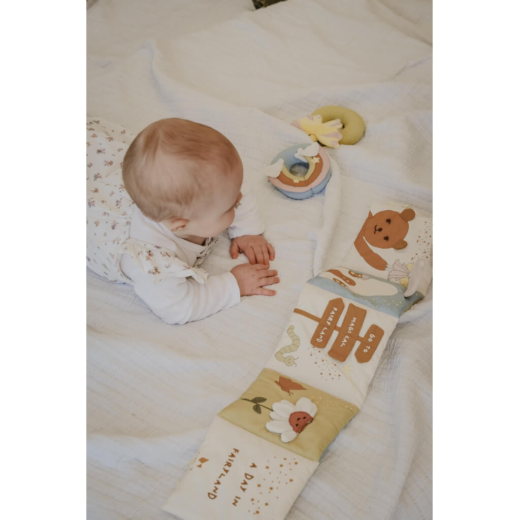 Fabelab - Stoffbuch "Fairyland" aus Bio-Baumwolle