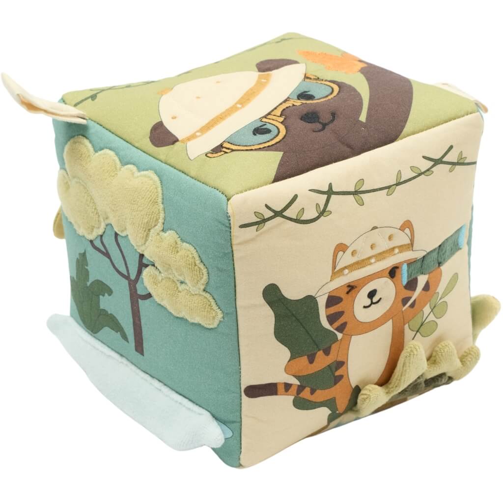 Fabelab - Stoffwürfel "Safari"