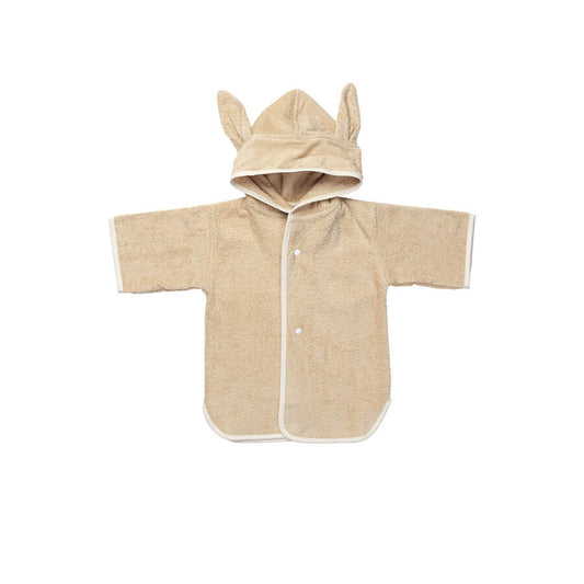 BABY BADEPONCHO BUNNY WHEAT