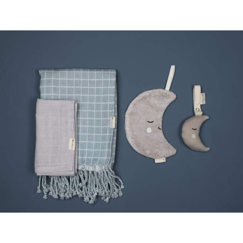 Fabelab - Baby Decke "Cottage Blue"