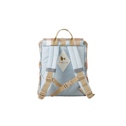 Fabelab - Kinderrucksack "Cottage Blue Checks"