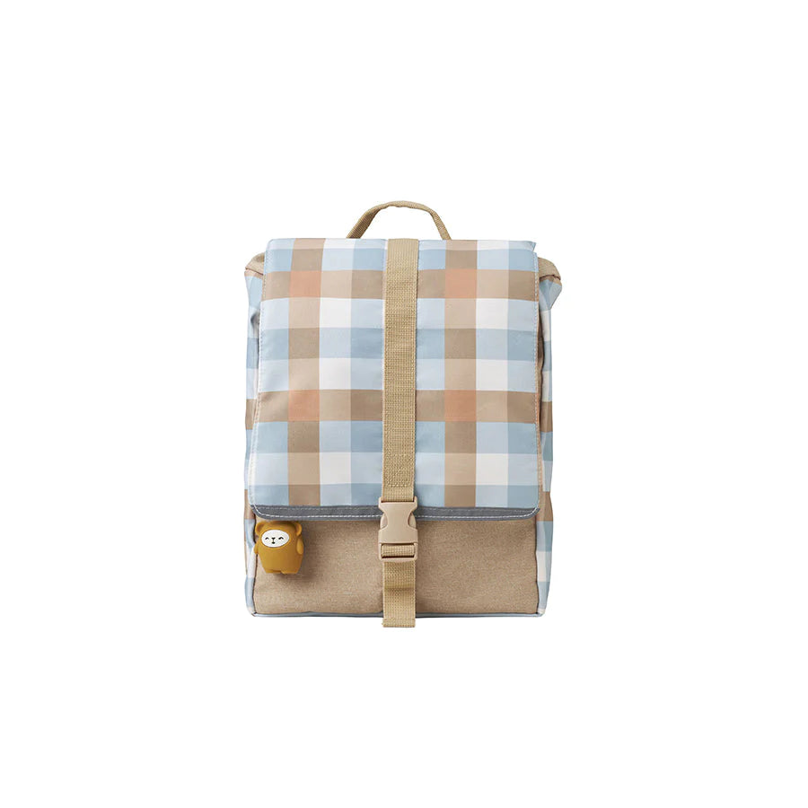 Fabelab - Kinderrucksack "Cottage Blue Checks"