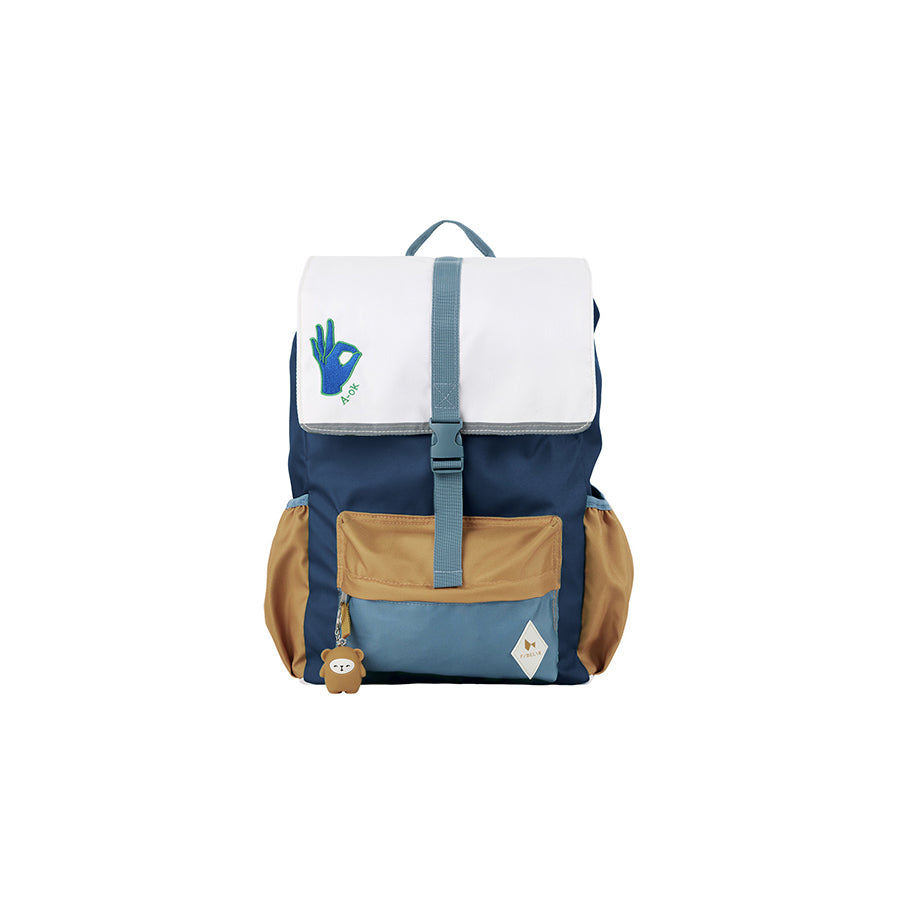 Fabelab - Schulrucksack "Navy Mix"