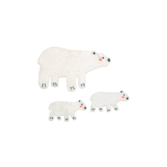 Fabfabstickers - Dekosticker – Polar bears