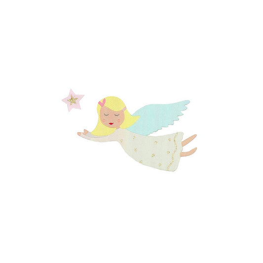 Fabfabstickers - Bügelstoffsticker – Angel with star
