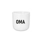 Famvibes - Becher aus Porzellan "Oma", Tasse
