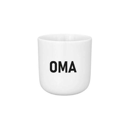 Famvibes - Becher aus Porzellan "Oma", Tasse