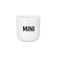 Famvibes - Becher aus Porzellan "Mini", Tasse für Kinder