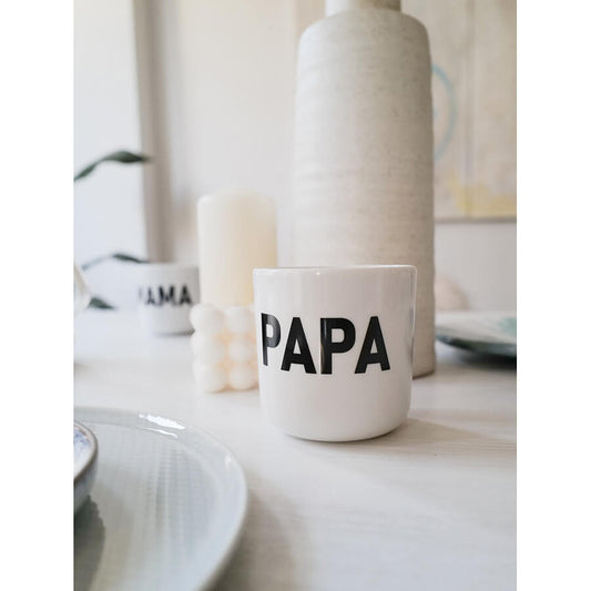 Famvibes - Becher aus Porzellan "Papa", Tasse