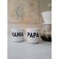 Famvibes - Becher aus Porzellan "Mama", Tasse