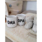 Famvibes - Becher aus Porzellan "Oma", Tasse