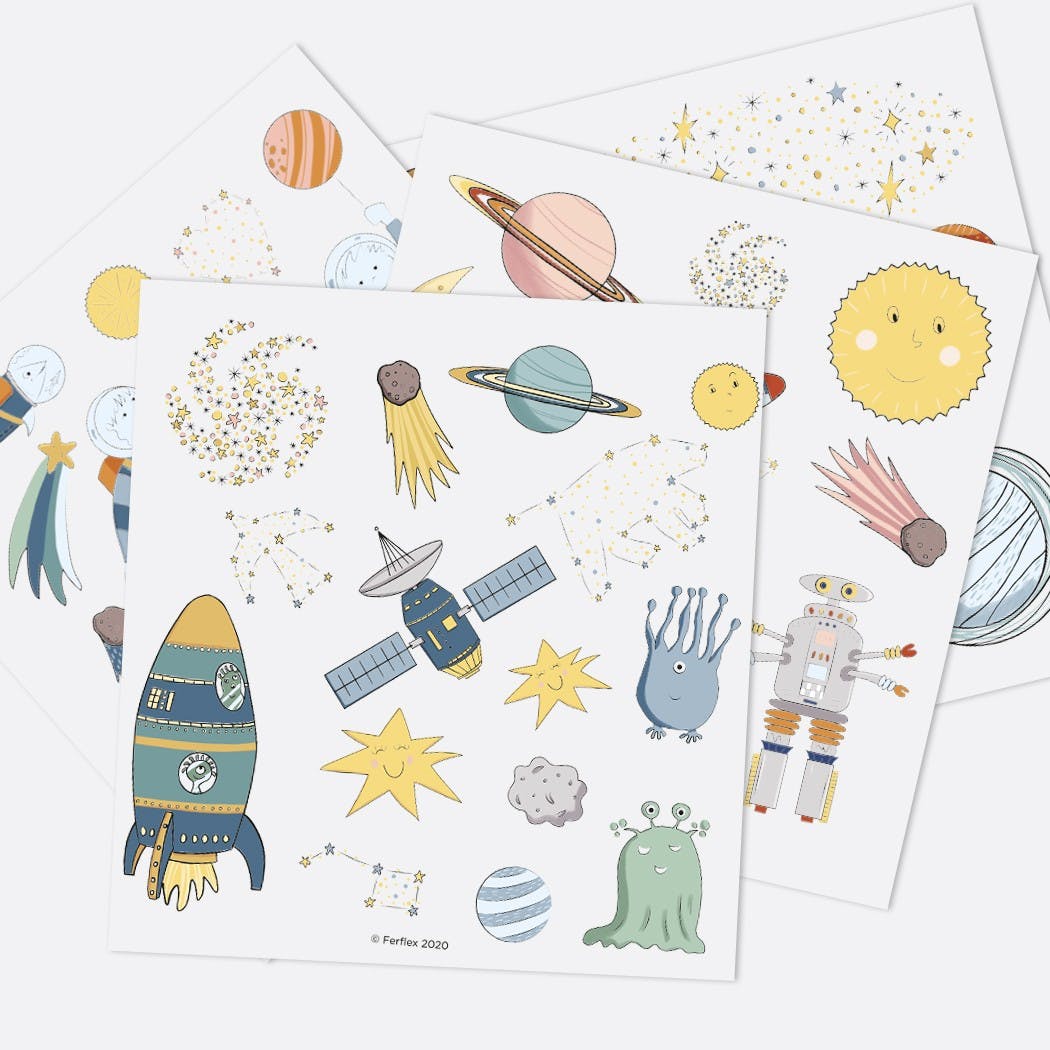 Ferflex - Magnetspiel Weltraum