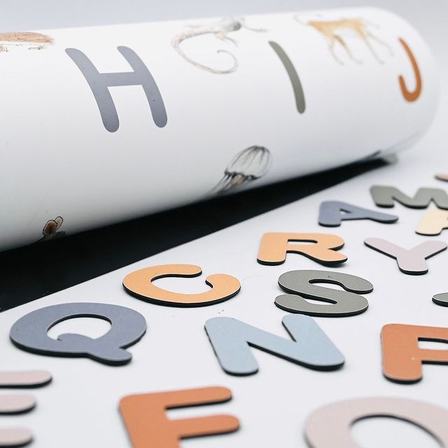 Ferflex - Magnetspiel Buchstaben, 125-tlg