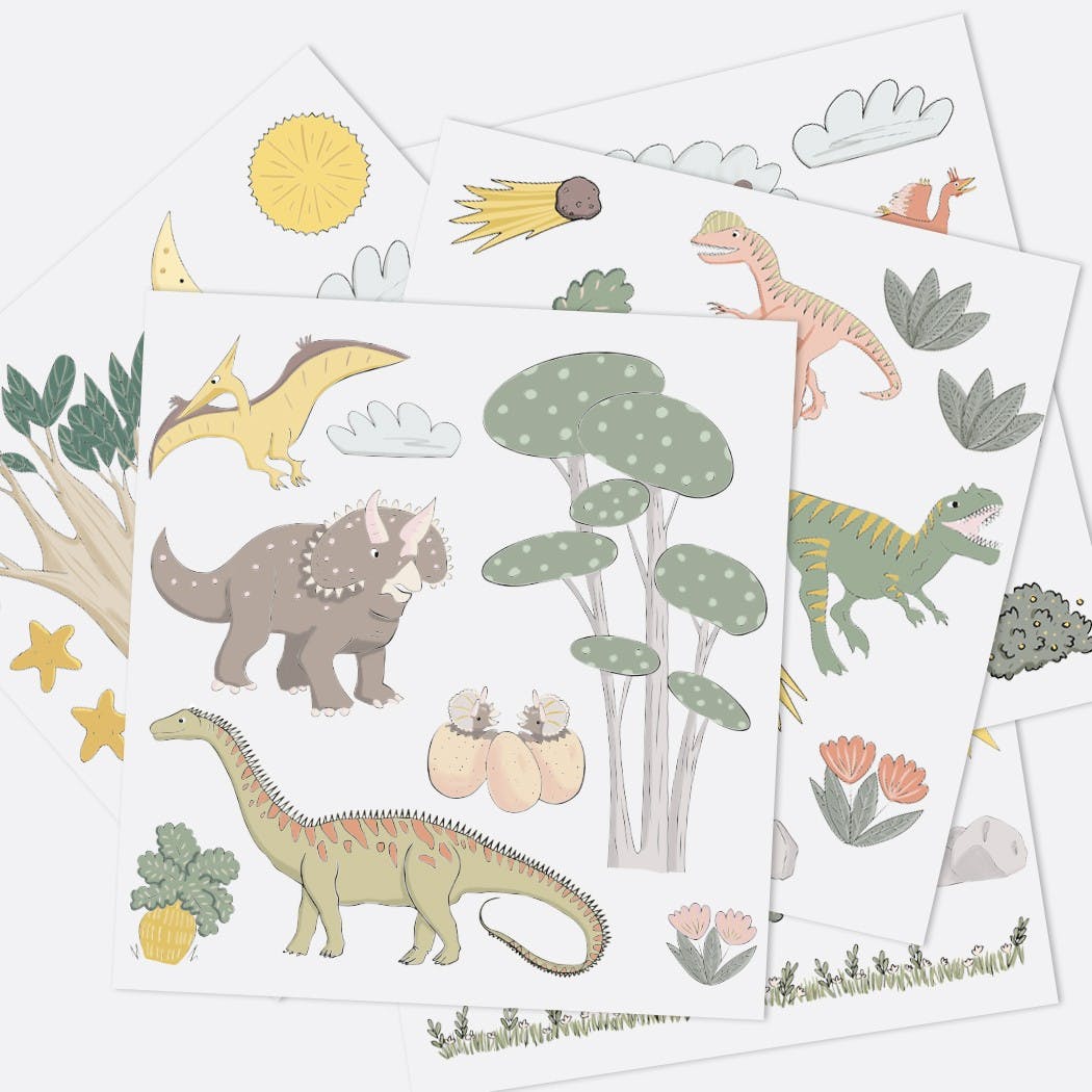 Ferflex - Magnetspiel Dinosaurs