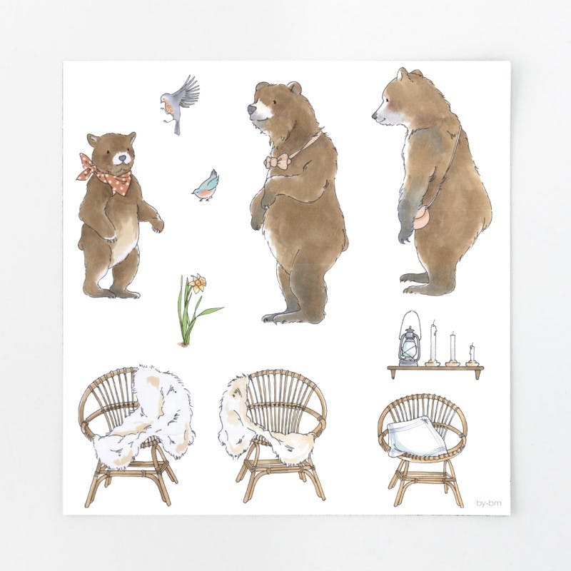 Ferflex - Magnetspiel Goldlöckchen und die drei Bären