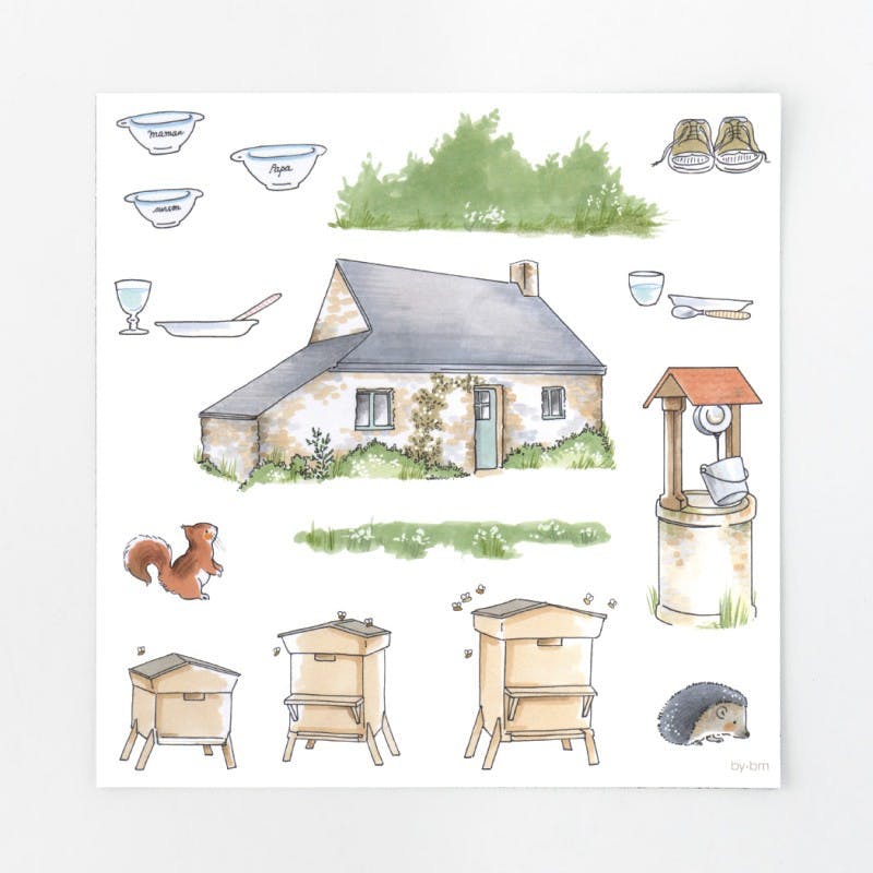 Ferflex - Magnetspiel Goldlöckchen und die drei Bären