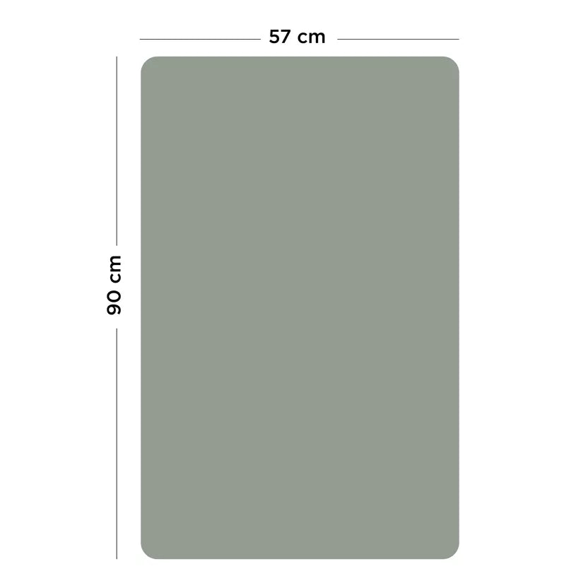 Ferflex - Magnettafel Grün, 60 x 40 cm, Magnetwand inkl. Magnete