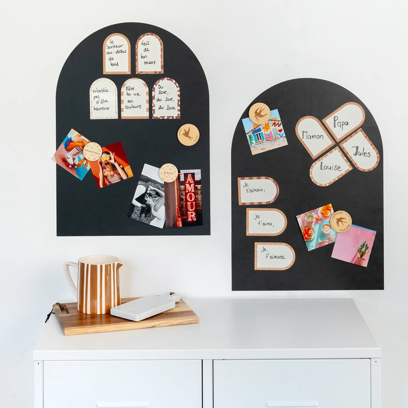 Ferflex – Magnet Notizzettel "Camel", abwischbar 12 Stück mit Marker