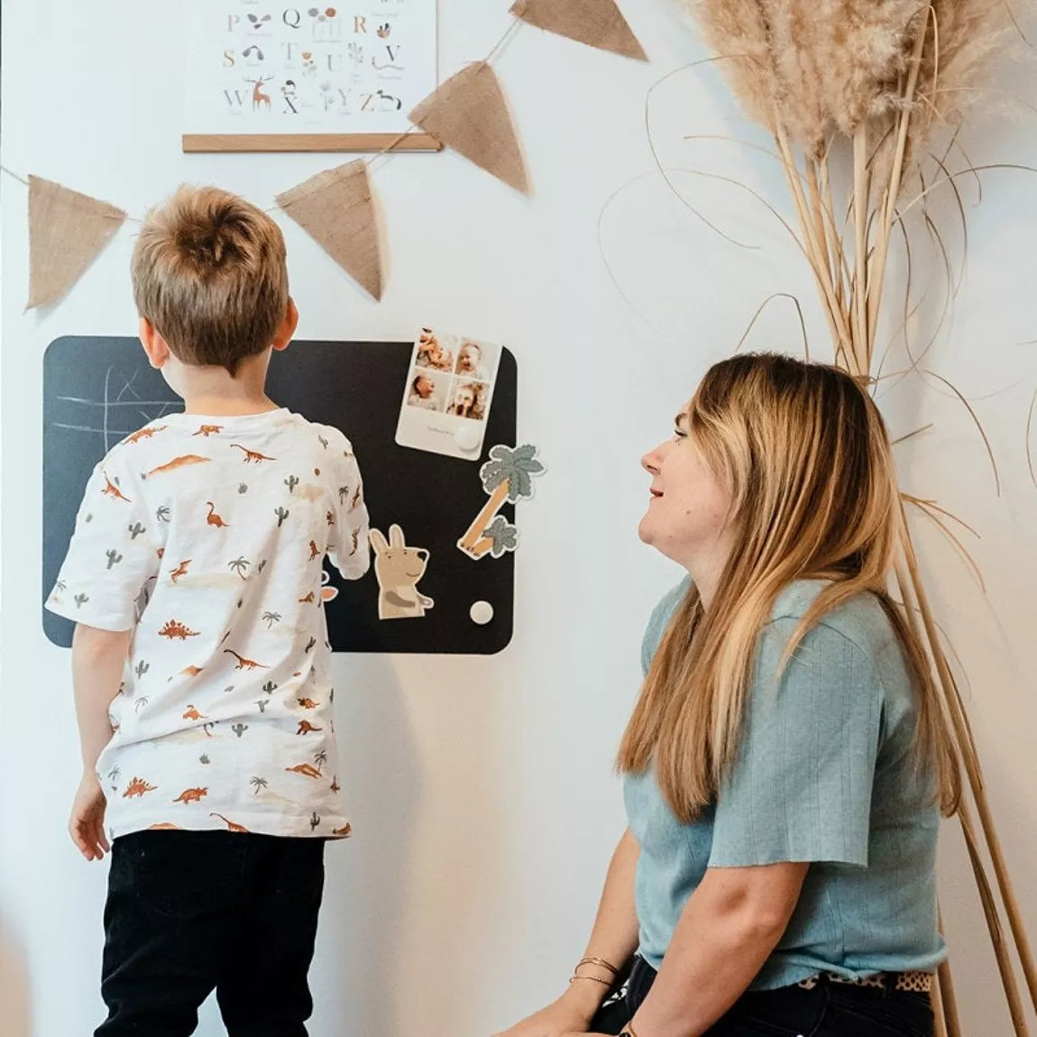 MAGNETTAFEL SCHWARZ, GR. S