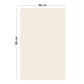 Ferflex - Magnettafel Beige, 60 x 40 cm, Magnetwand inkl. Magnete