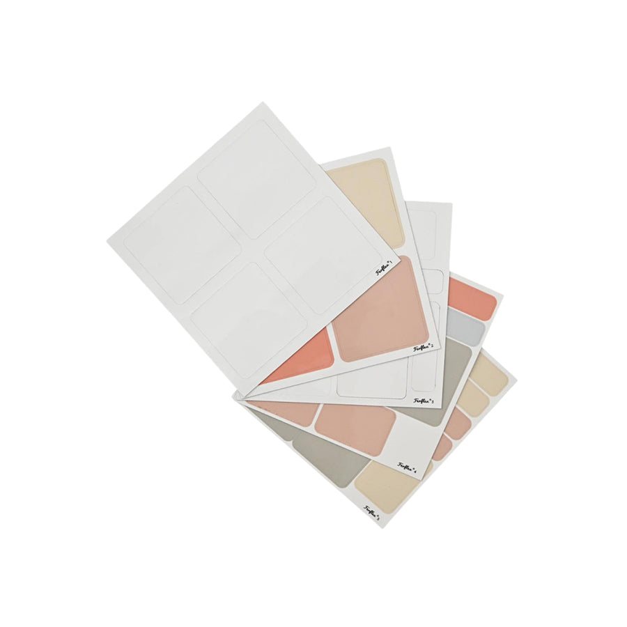 Ferflex – Magnet Notizzettel abwischbar, 38 Stück mit Marker