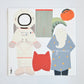 Ferflex – Magnetspiel „My Costumes“ Kostüme, 32 Magnete