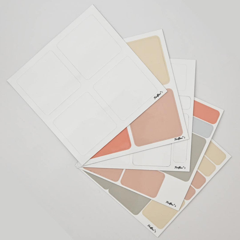 Ferflex – Magnet Notizzettel abwischbar, 38 Stück mit Marker