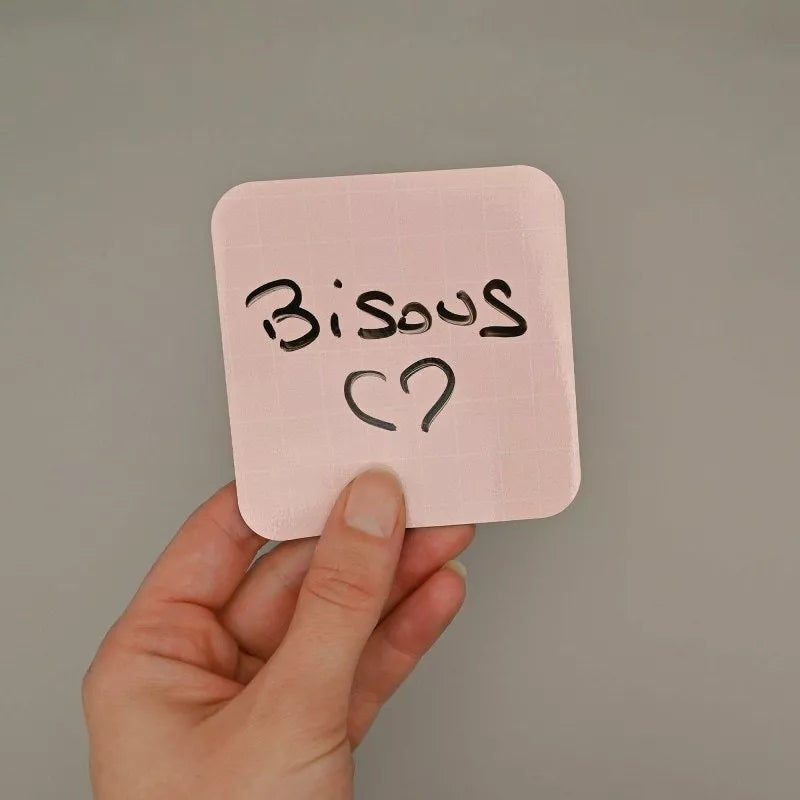 Ferflex – Magnet Notizzettel Pastell, abwischbar 15 Stück mit Marker