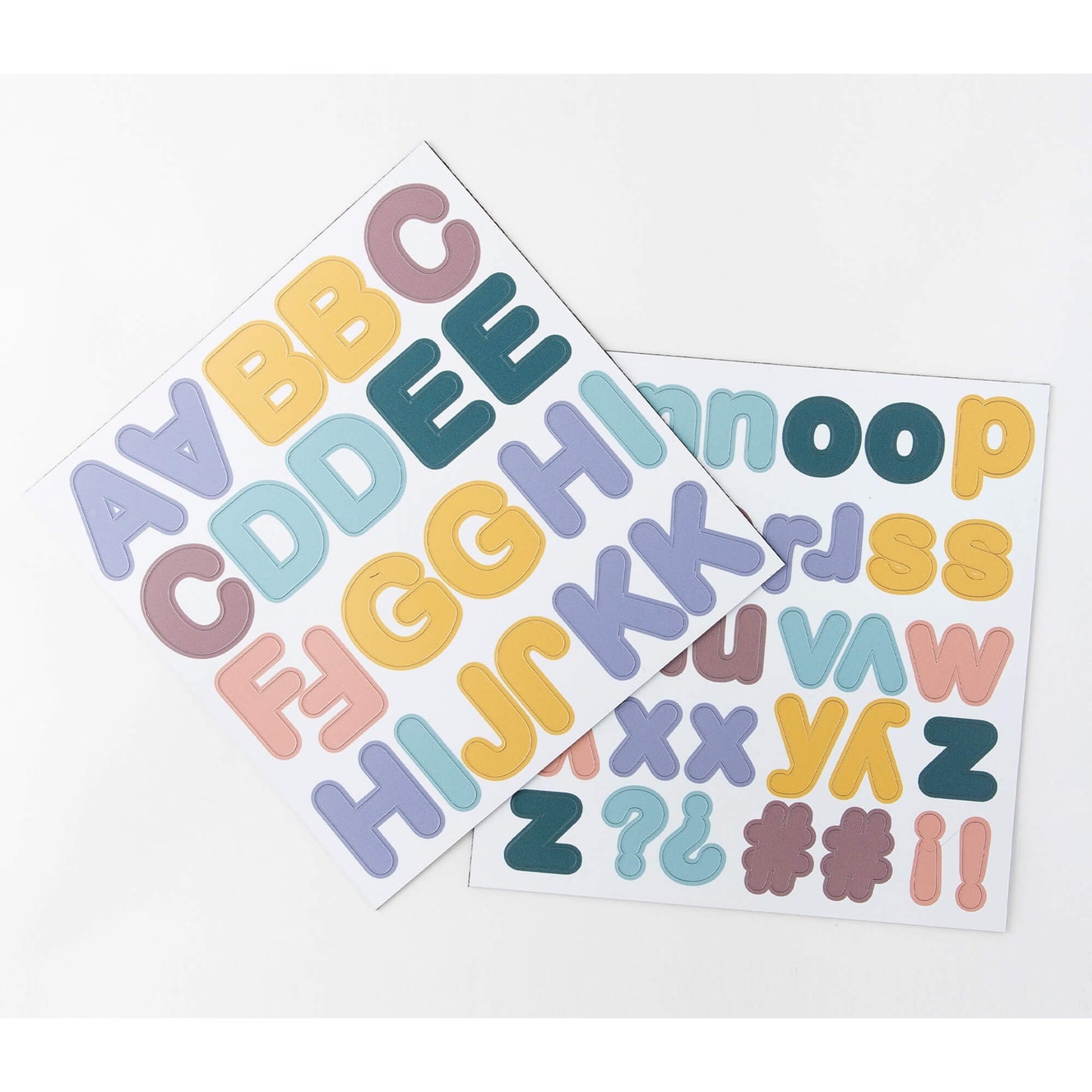 Ferflex - Magnetspiel "Buchstaben Pastel", 125 Alphabet Magnete