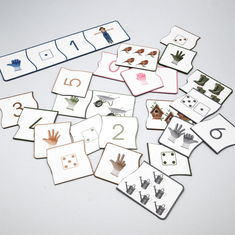 Ferflex – Magnet Puzzle „I’m Learning To Count“ Lernspiel, 44 Teile