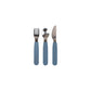 Filibabba - Besteckset aus Silikon "Powder Blue"