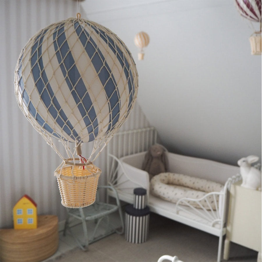 Filibabba - Heißluftballon "Powder Blue", 20 cm