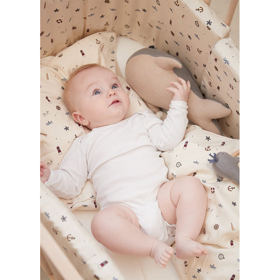 Filibabba - Kuscheltier "Willie The Whale", 30 cm