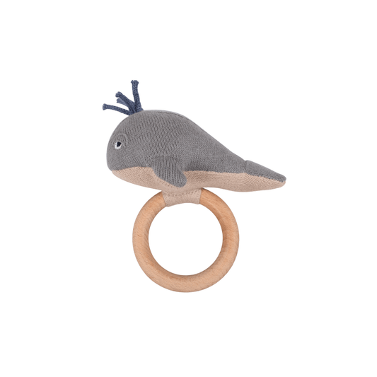 Filibabba - Aktivitätsspielzeug Rassel Willie The Whale