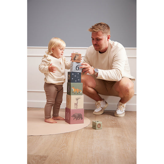 Filibabba - Stapelblöcke "Nordic Animals"