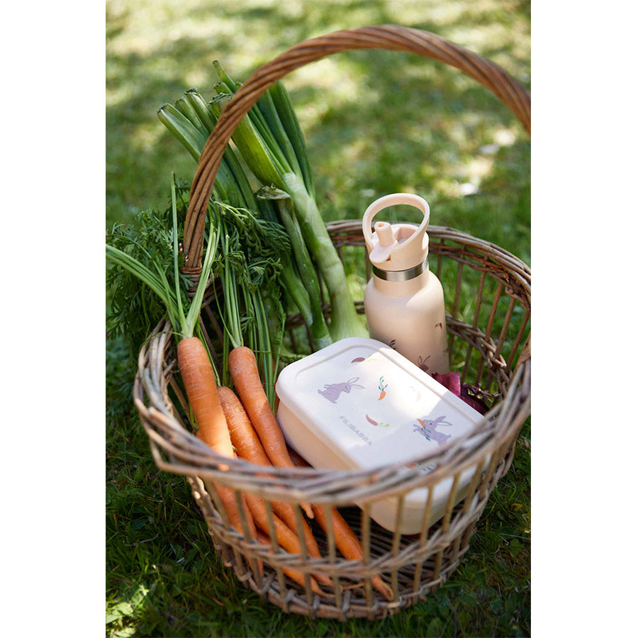 Filibabba - Trinkflasche aus rostfreiem Edelstahl "Carrot Thief"