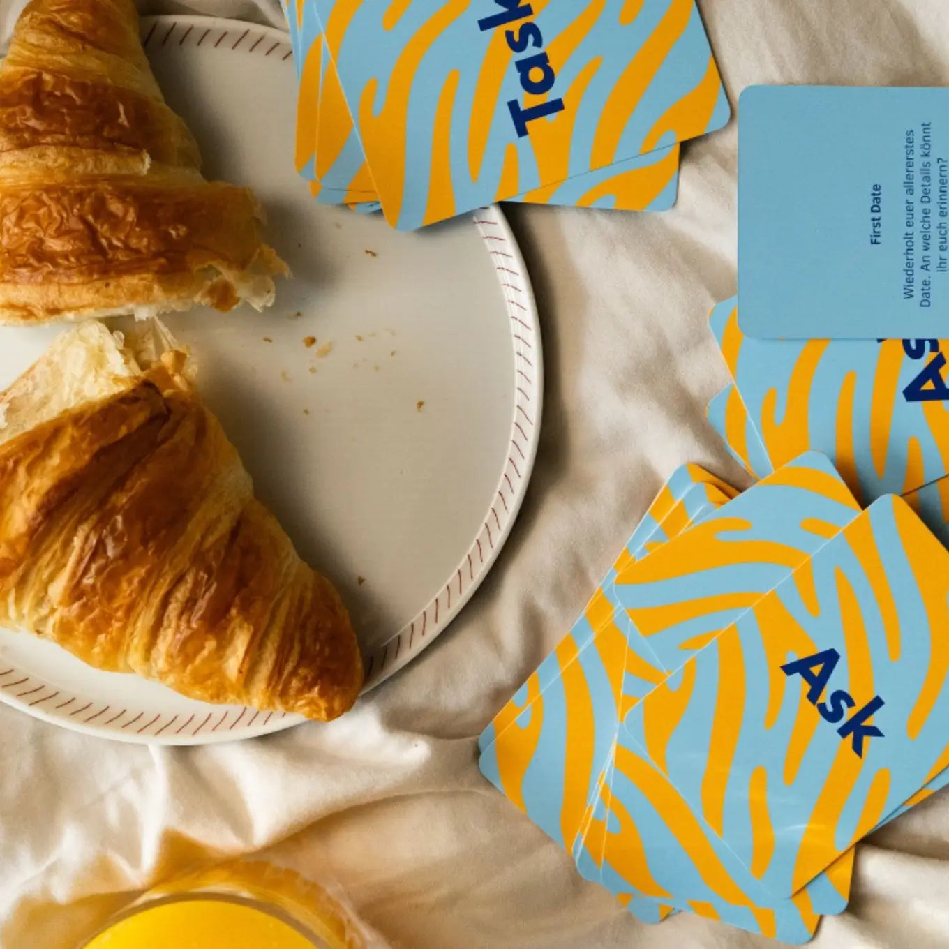 Finimi – Ask & Task Kartenset „für Paare", 42 Fragen & 10 Aufgaben